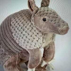 Plush Armadillo Toy - Wild republic 12” Gray